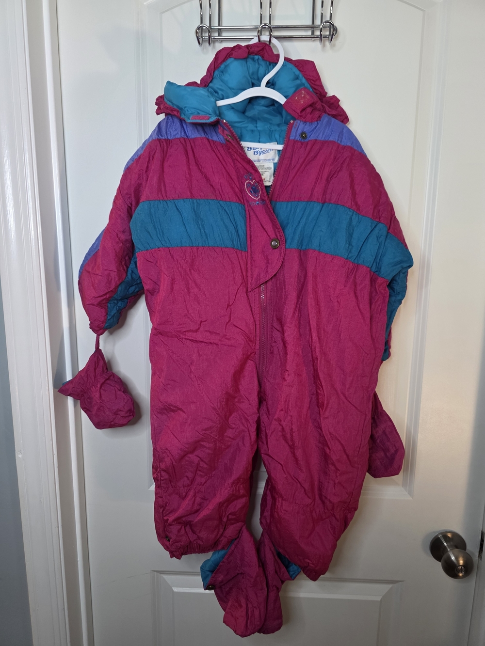 Vintage 90's OshKosh B'gosh Colorblock Snowsuit